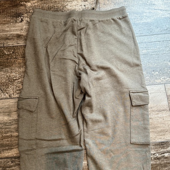 Lulus‎ Cargo Jogger Pants Womens Small Army Green Drawstring Pocket Casual NEW - Picture 10 of 16
